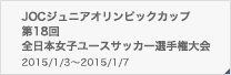JOCジュニアオリンピックカップ　第18回全日本女子ユースサッカー選手権大会