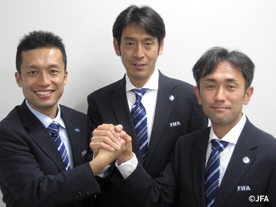 Trio of Japanese officials appointed for 2014 World Cup