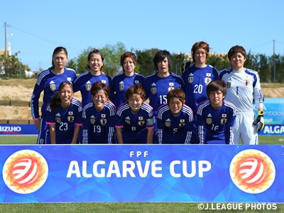 Match summary 2014 ALGARVE CUP Japan 1, Denmark 0