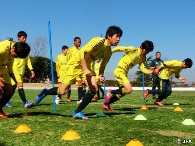U-16日本代表候補　国内トレーニングキャンプ