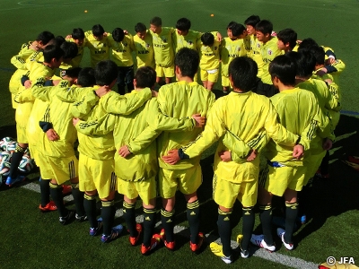 U-16日本代表候補／国内トレーニングキャンプ（神奈川）　トレーニングマッチ（vs.横浜F・マリノスユース）