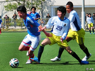 U-16日本代表候補／国内トレーニングキャンプ（神奈川）　トレーニングマッチ（vs.横浜F・マリノスユース）