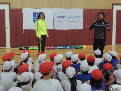 JFAこころのプロジェクト 韓国・ソウルの日本人学校で「夢の教室」を実施
