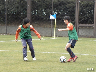 U-17日本女子代表候補　トレーニングキャンプ活動レポート（2/22）
