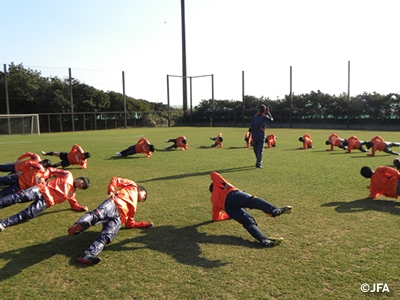 U-17日本女子代表候補　トレーニングキャンプ活動レポート（2/21）
