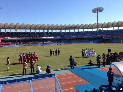 全国高校サッカー選手権視察