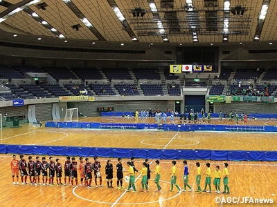第19回全日本ユース（U-15）フットサル大会が開幕 16チームが1次ラウンドで火花を散らす