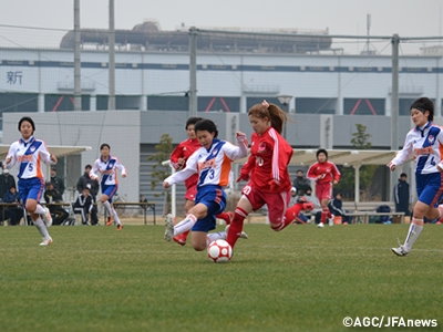 第17回全日本女子ユースサッカー選手権大会 ベスト4が出そろう