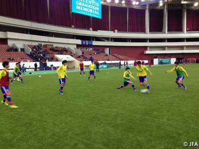 U-18日本代表　ロシア遠征　優勝！