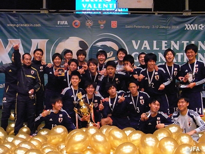 U-18日本代表　ロシアに勝って優勝！