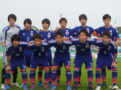 U-19日本代表　U-19国際フットボールトーナメントNutifood Cup 2014 第3戦結果