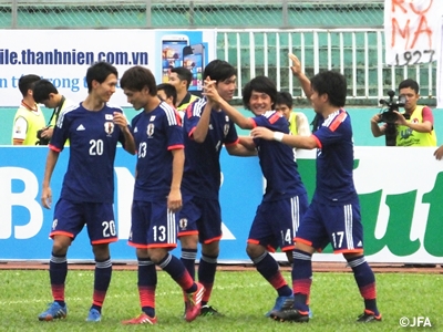 U-19日本代表　U-19国際フットボールトーナメントNutifood Cup 2014 第3戦結果