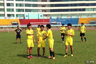 U-19日本代表　ベトナム遠征　1月7日