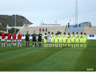 U-23日本女子代表　ラ・マンガ国際大会　アメリカとの初戦で白星を飾れず