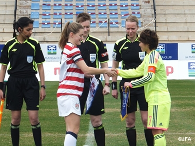 U-23日本女子代表　ラ・マンガ国際大会　アメリカとの初戦で白星を飾れず