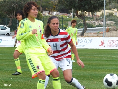 U-23日本女子代表　ラ・マンガ国際大会　アメリカとの初戦で白星を飾れず