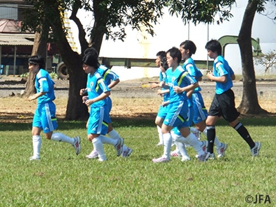 U-17日本女子代表　FIFAU-17女子ワールドカップコスタリカ2014　活動レポート（3/9）