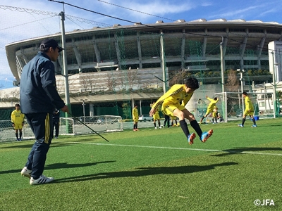 U-16日本代表候補　国内トレーニングキャンプ（神奈川）活動レポート3/21(金・祝)