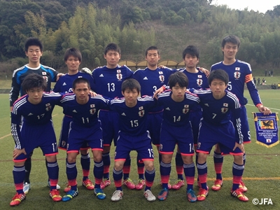 U-17日本代表　2014サニックス杯国際ユースサッカー大会　決勝トーナメント