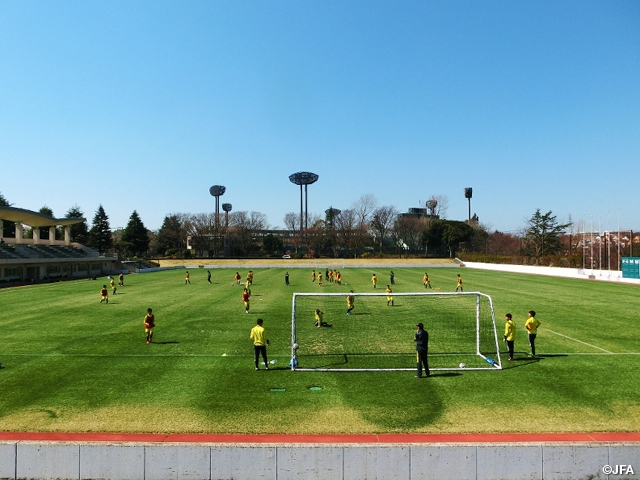 U-16日本代表候補　国内トレーニングキャンプ（神奈川）活動レポート（3/24）