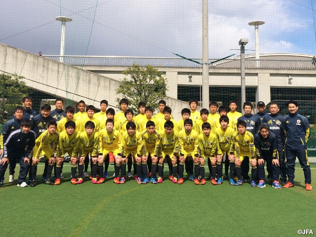 U-16日本代表候補　国内トレーニングキャンプ（神奈川）活動レポート（3/21）