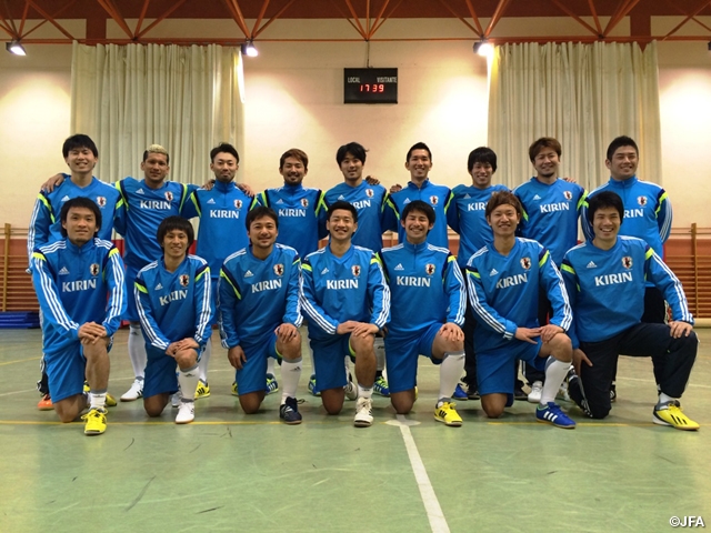 フットサル日本代表 2014年もスペインで始動 JFA｜公益財団法人日本サッカー協会