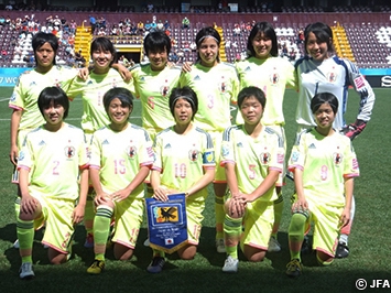 U-17日本女子代表　FIFAU-17女子ワールドカップコスタリカ2014 前後半の得点で日本が白星発進！