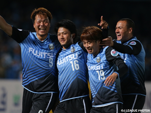 AFC Champions League 2014 Group Stage 4th Sec. Kawasaki Frontale pull off comeback win with late 2 goals 