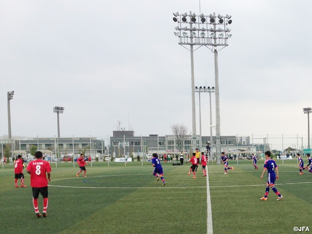2014JFAエリートプログラムU-14日・ASEAN青少年サッカー交流　4/5試合結果