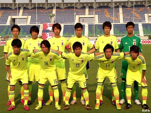 Under-19 Japan National Team earns first win in Myanmar tour