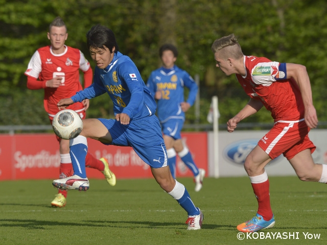 Japan High School Selection Team gets to work for Dusseldorf International Tournament