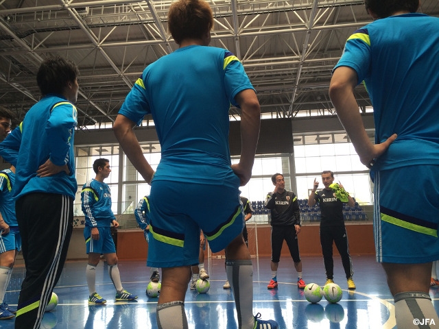 Japan provisional national futsal team training camp report (17th April)