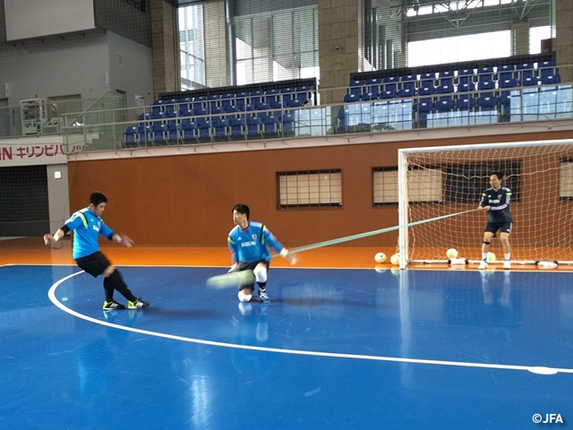 フットサル日本代表候補　トレーニングキャンプ　活動レポート（4/19）