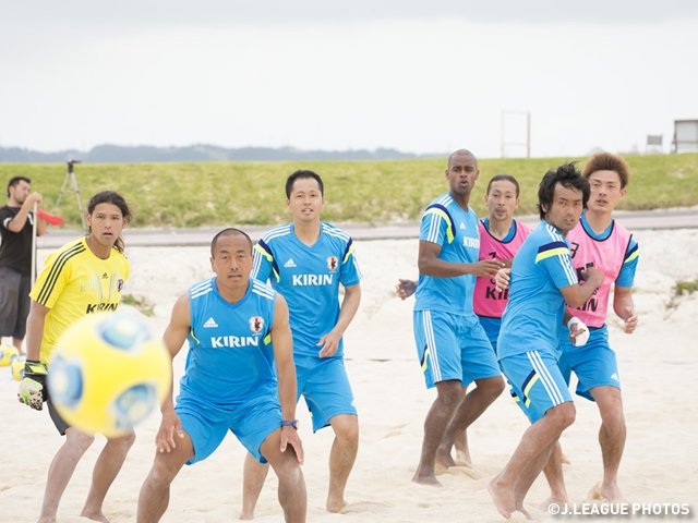 ビーチサッカー日本代表候補　トレーニングキャンプ　活動レポート（4/19）
