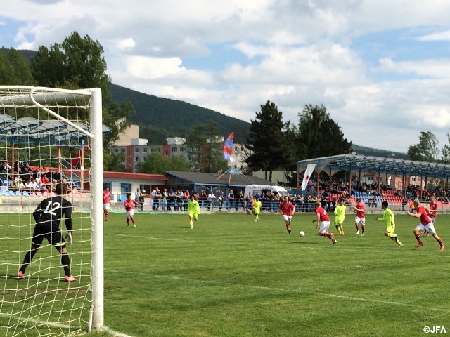 U-18 Japan National Team lost to Norway in Slovakia Cup 2014