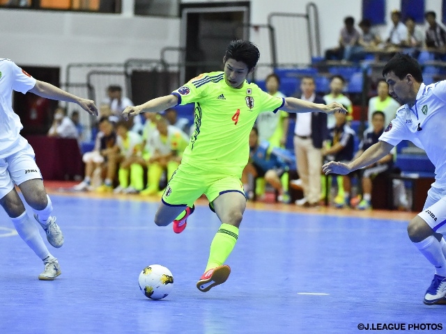 フットサル日本代表　AFCフットサル選手権　ウズベキスタン代表に惜しくも敗れる