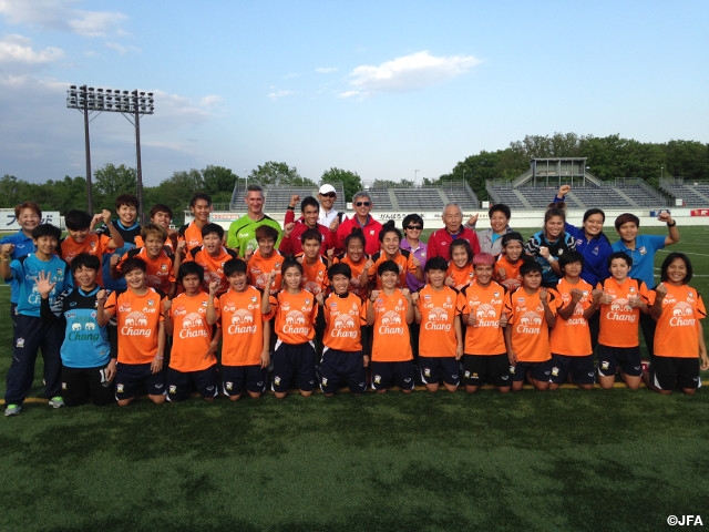 Thailand Women’s National Team finish up training in Japan