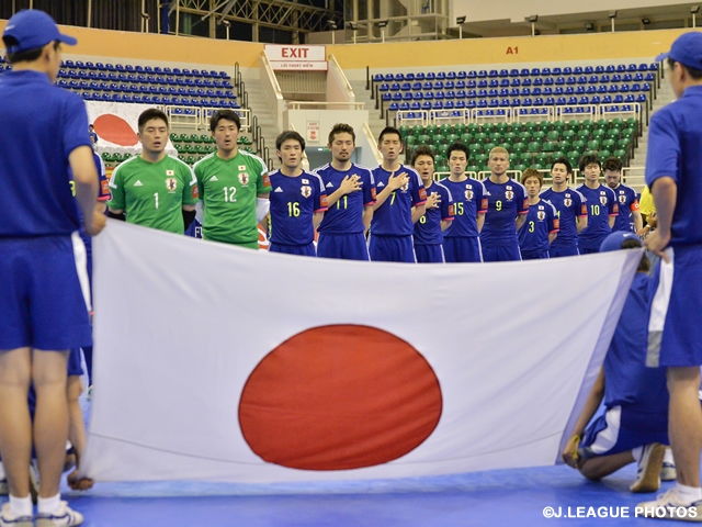 フットサル日本代表　準々決勝　タイ代表戦前日