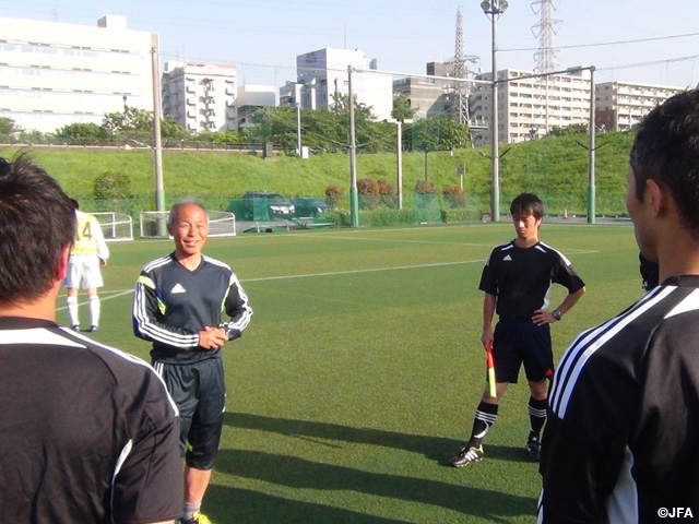 The 2nd Main Referee Training for J.League for 2014 held