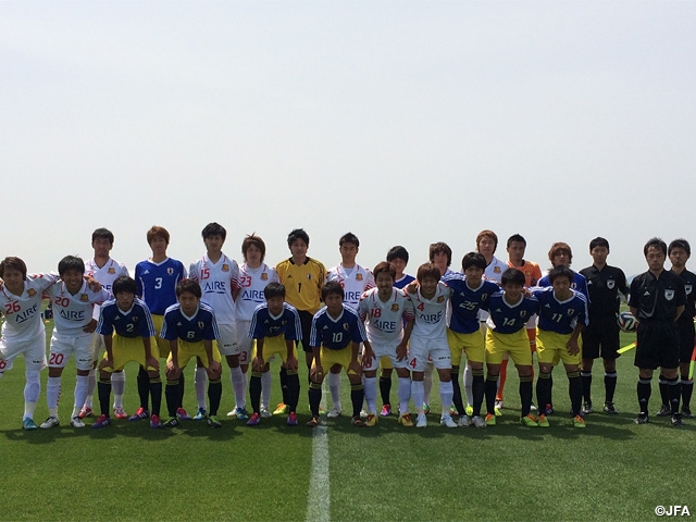 U-19日本代表候補　福島県相馬市でトレーニングキャンプ3日目（5/20）