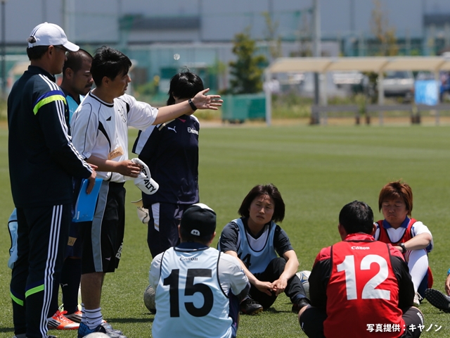 キヤノン ガールズ・キャンプ　地域女子トレセンスタッフを対象に指導者講習会を並行開催