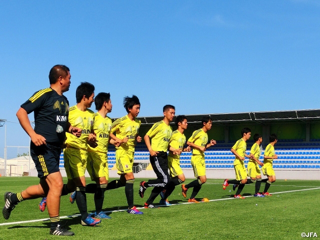 U-16 Japan National Team – Caspian Cup 2014 (Azerbaijan) Activity Report (26 to 27 May)