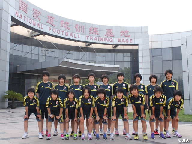 JFA Elite Programme Women U-14　China Trip（28 May～5　June）　Players joined in AFC U-14 Girl’s Regional Championship