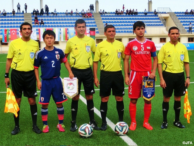 U-16 Japan National Team – Caspian Cup 2014 (Azerbaijan) draw with Tajikistan in 1st match