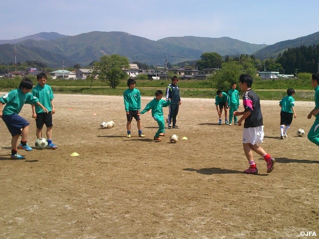 JFA Tohoku Reconstruction Support Project - May 2014 Report by TEGURAMORI Hiroshi, national training centre coach