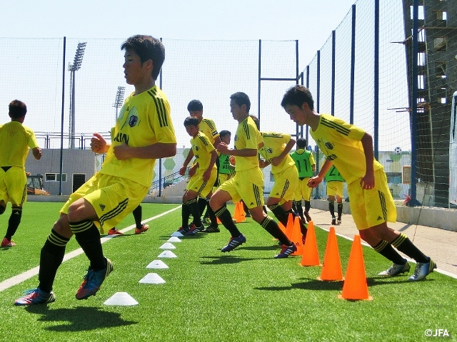 U-16 Japan National Team Caspian Cup 2014 (Azerbaijian) Activity Report (30 May)