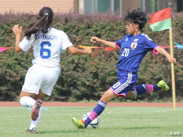 JFAエリートプログラム女子U-14中国遠征　AFC U-14 Girls’ Regional Championship グアム代表に勝利