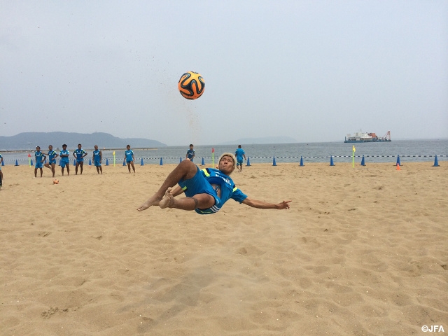 Provisional Japan Beach Soccer National Team training camp report (15 June)