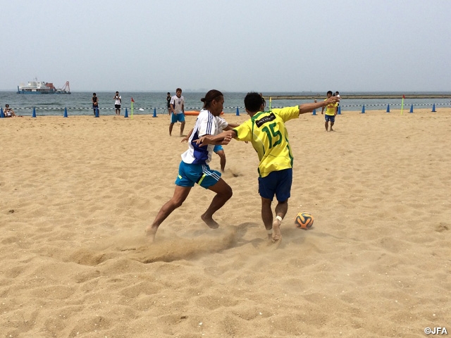 Beach Soccer Japan Provisional National Team training camp report (15 June)