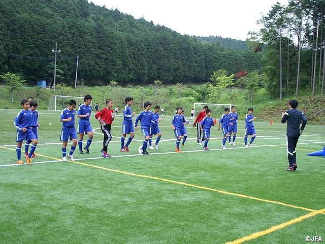 JFA Academy Fukushima running coordination program held